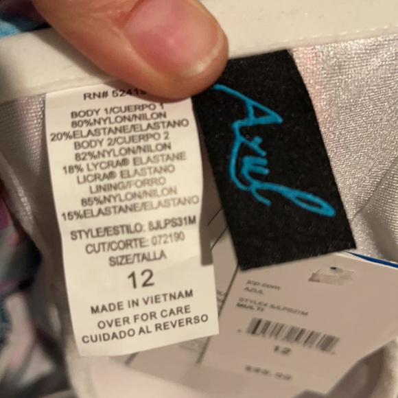 AZUL One Piece Swim Suit - Picture 5 of 8